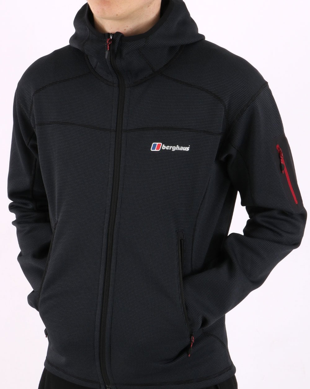 Berghaus Pravitale MTN 2.0 Hooded Jacket Carbon/Black - Image 3