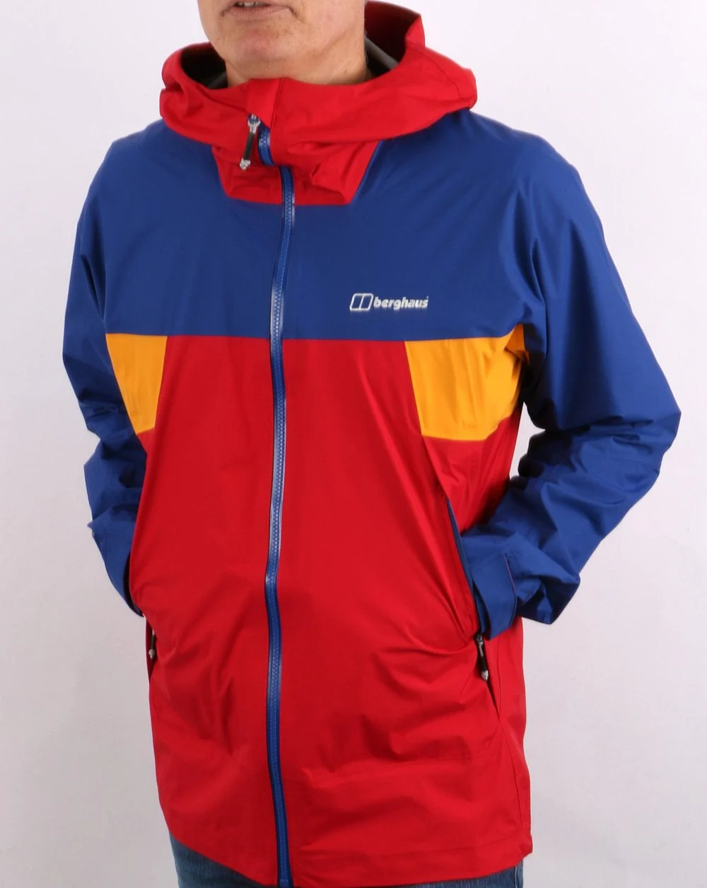 Berghaus Sky Hiker Jacket Red/Blue/Yellow - Image 3