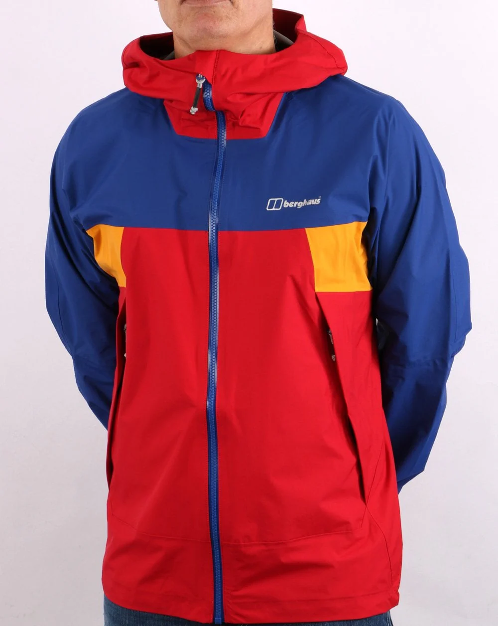 Berghaus Sky Hiker Jacket Red/Blue/Yellow - Image 4