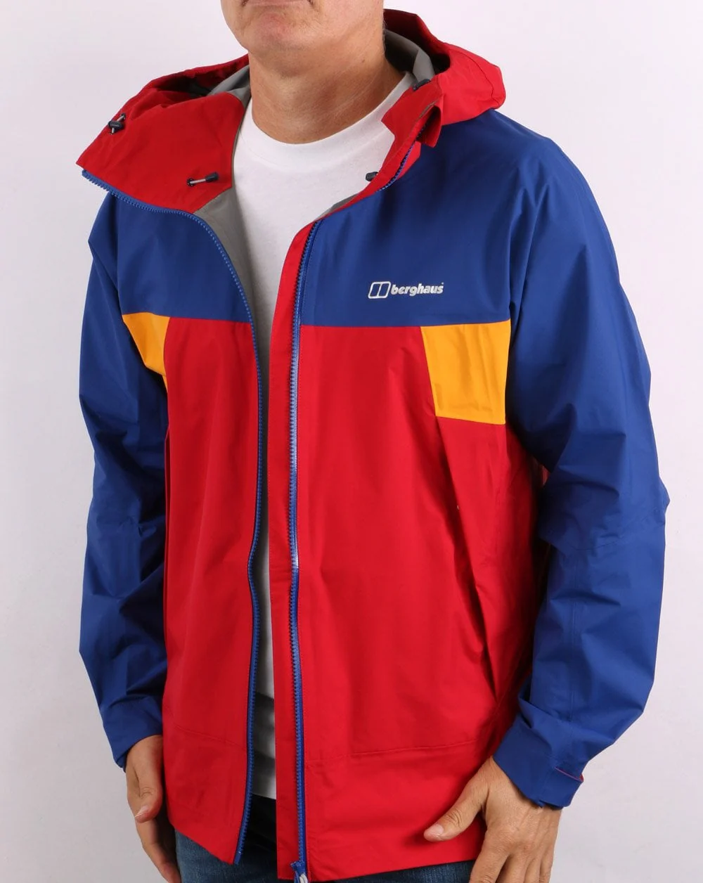 Berghaus Sky Hiker Jacket Red/Blue/Yellow - Image 5