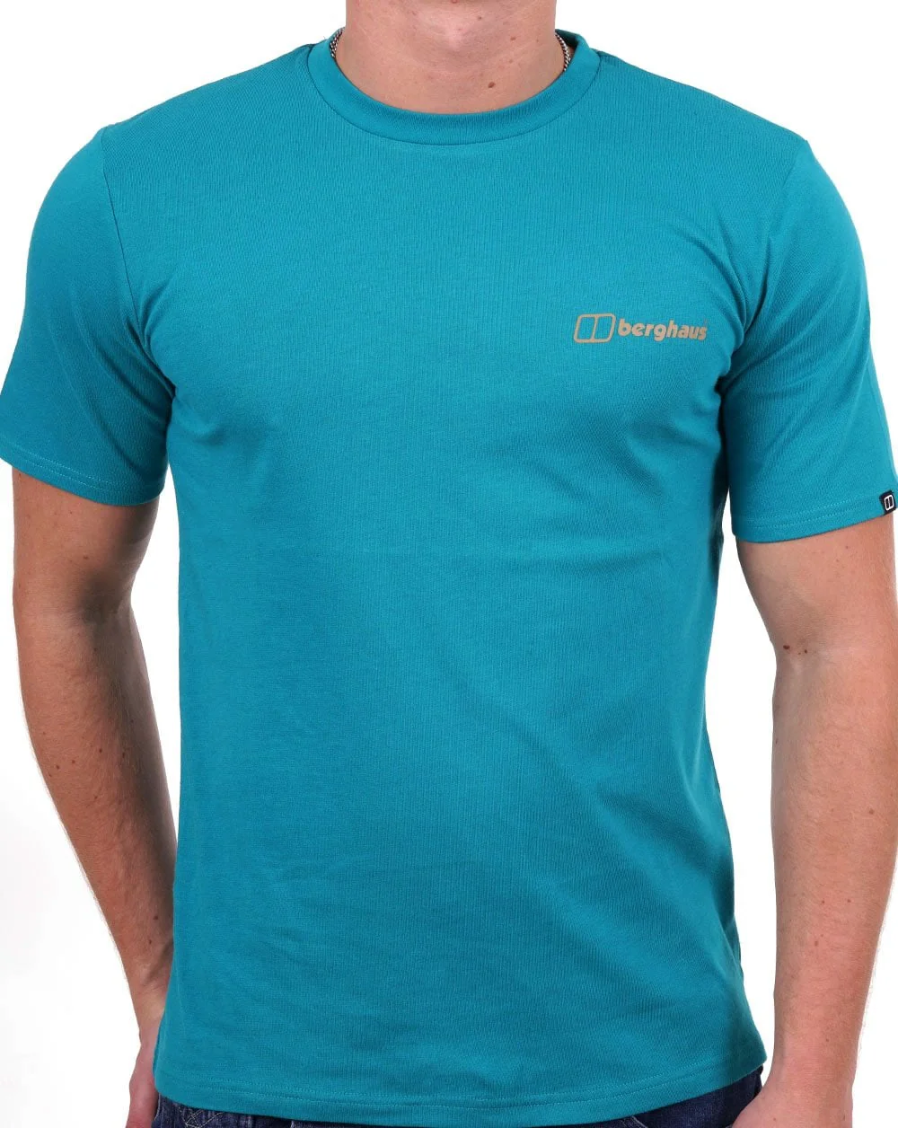 Berghaus Snowdon Logo T-shirt Deep Lake - Image 2