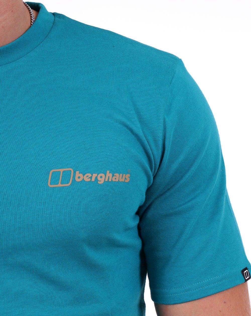Berghaus Snowdon Logo T-shirt Deep Lake - Image 3