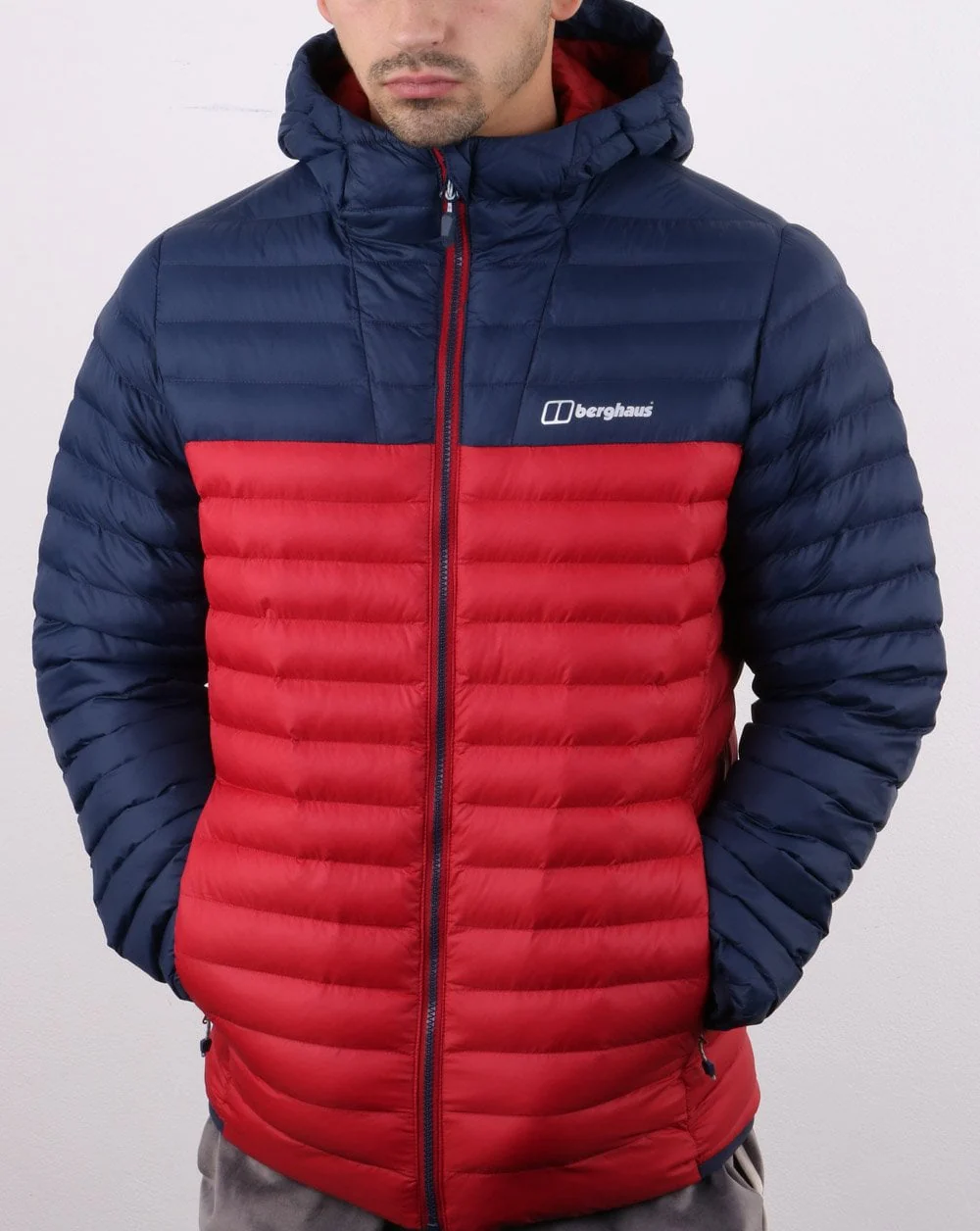 Berghaus Vaskye Jacket Red and Navy