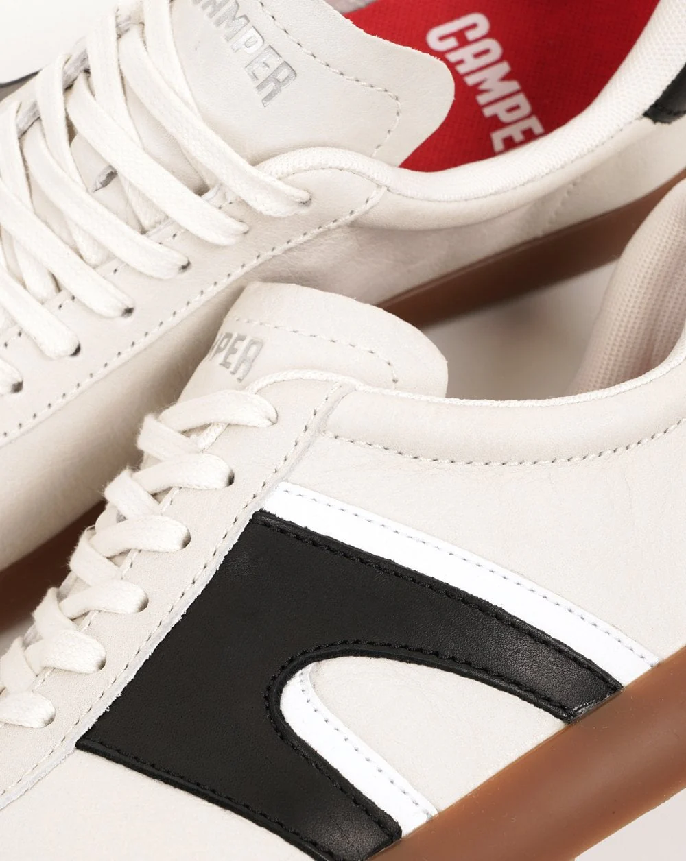 Camper Pelotas Soller Trainers White/Black - Image 3
