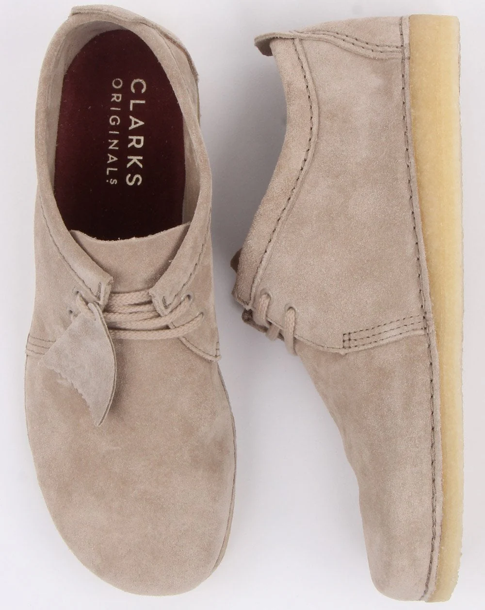 Clarks Originals Ashton Shoe Sand Suede - Image 2
