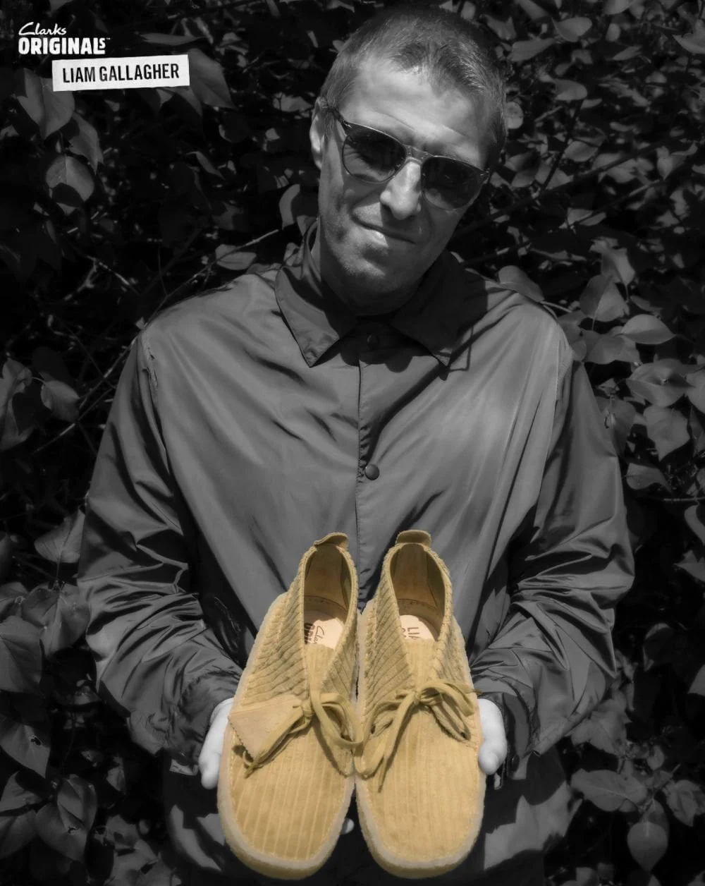 Clarks Originals Collab Liam Gallagher Desert Rain Boots Maple Cord