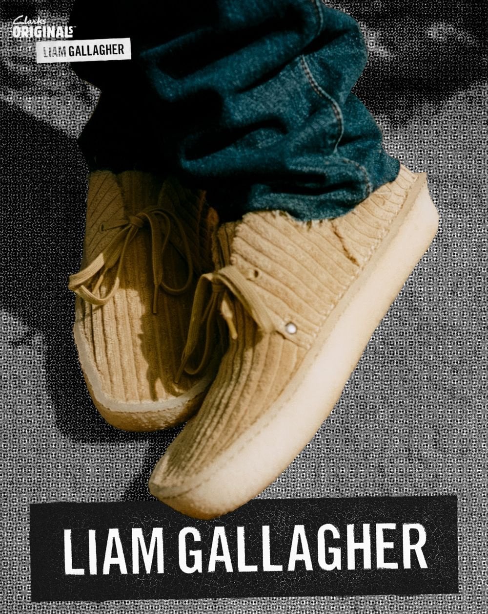 Clarks Originals Collab Liam Gallagher Desert Rain Boots Maple Cord - Image 3