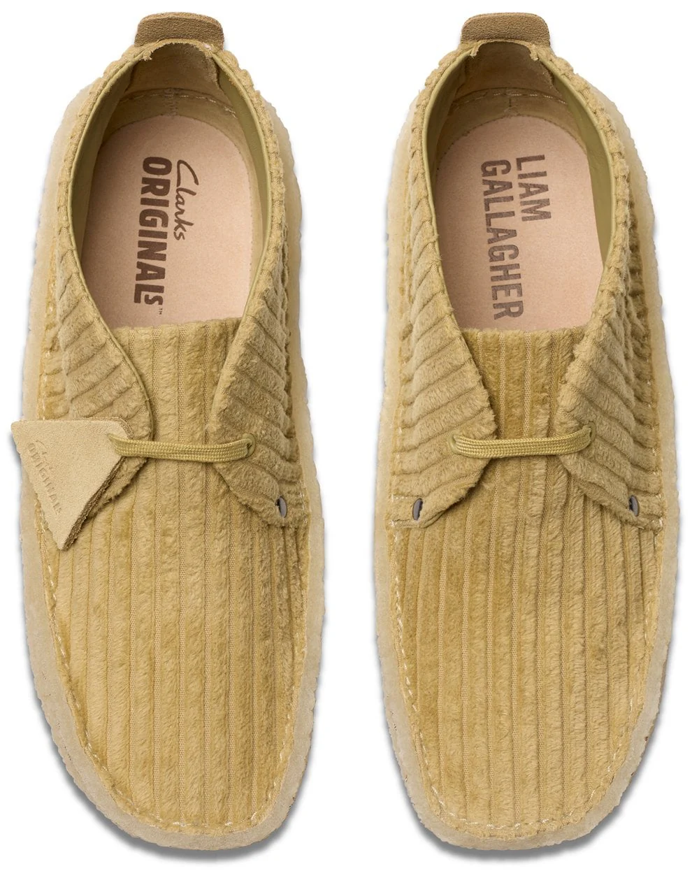 Clarks Originals Collab Liam Gallagher Desert Rain Boots Maple Cord - Image 4