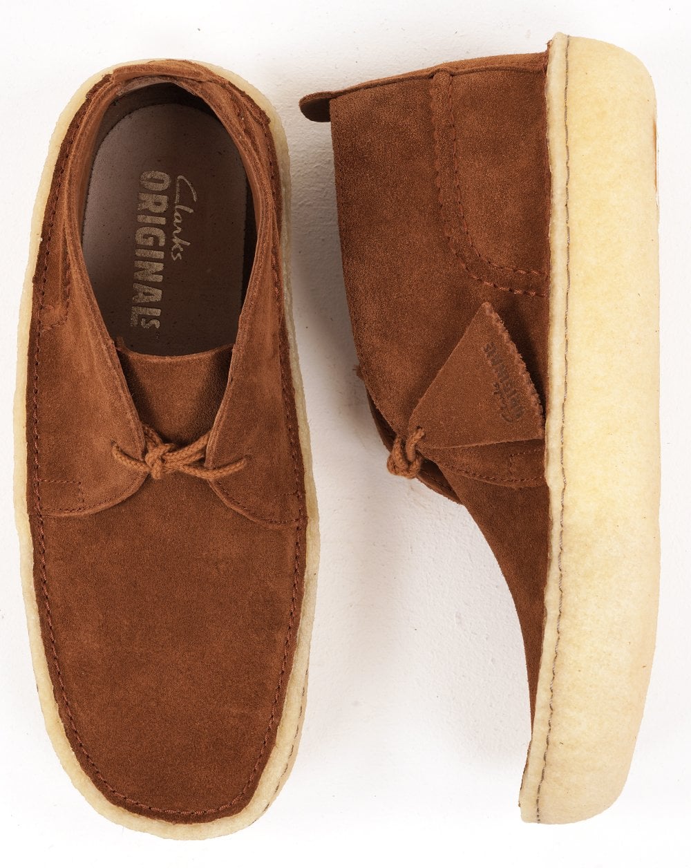 Clarks Originals Desert Rain Boots Dark Cola - Image 4