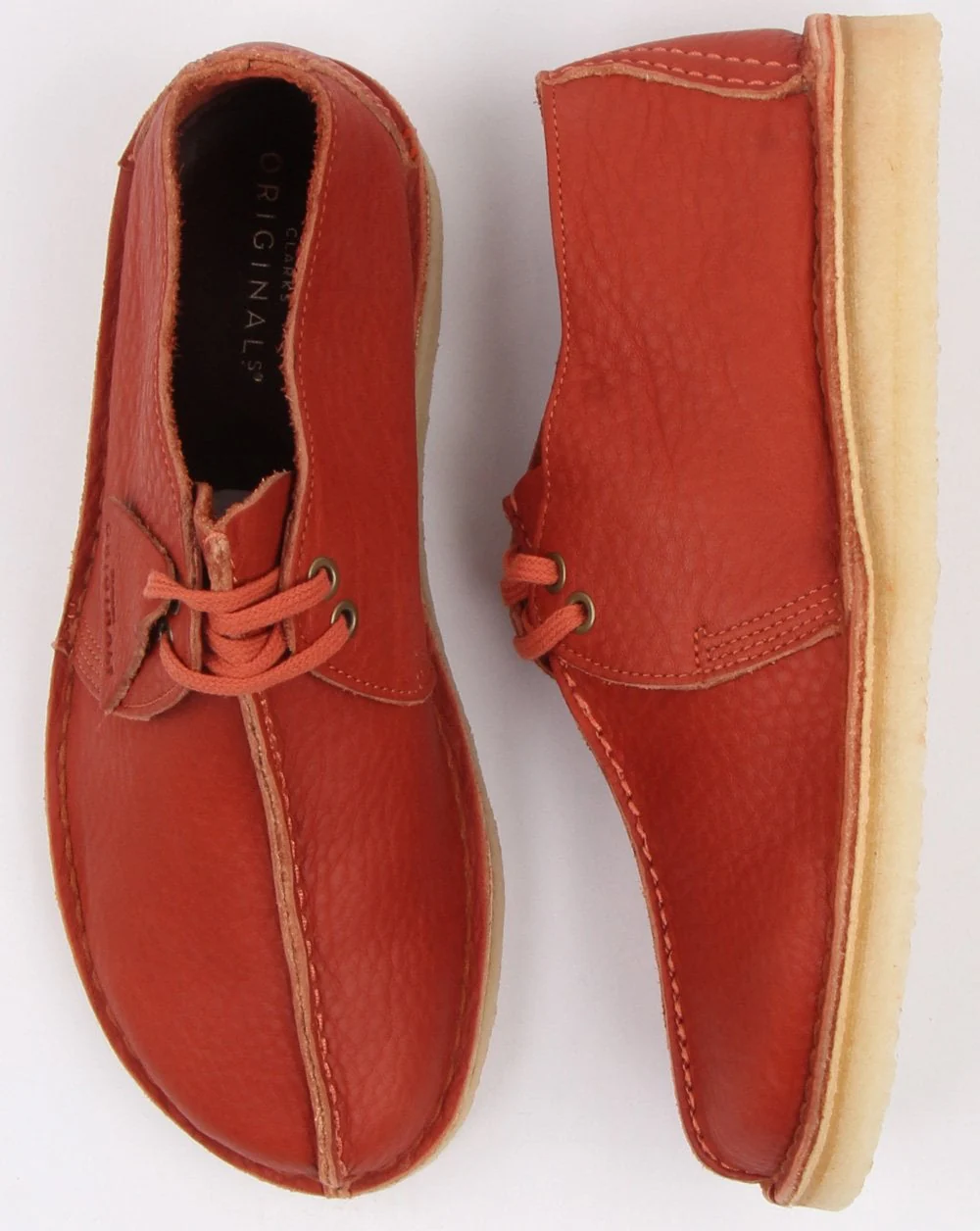 Clarks Originals Desert Trek Burnt Orange - Image 2