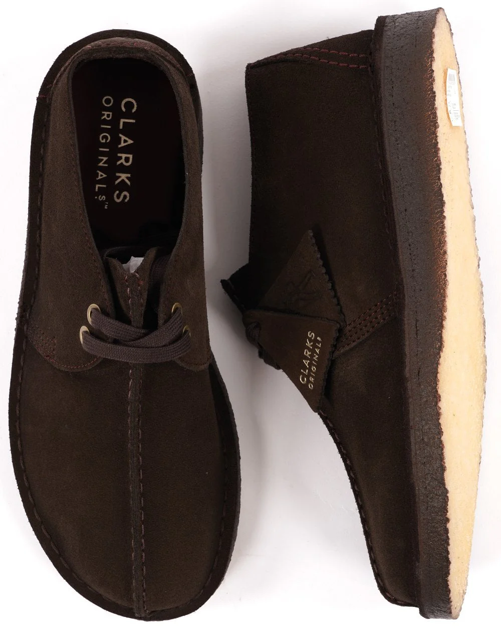 Clarks Originals Desert Trek Dark Brown/brown - Image 3