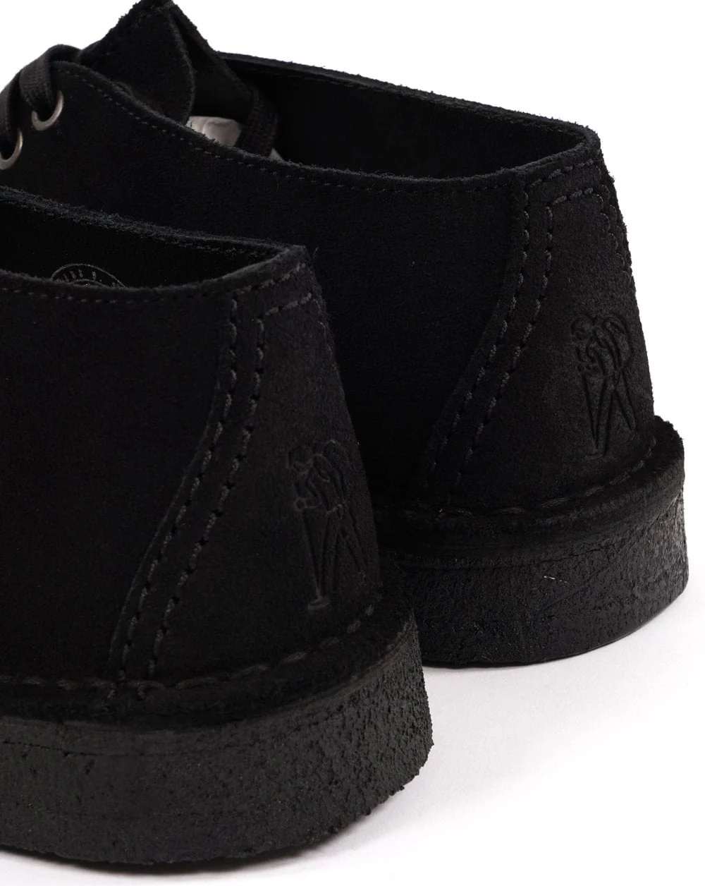 Clarks Originals Desert Trek Shoe Black Suede - Image 4