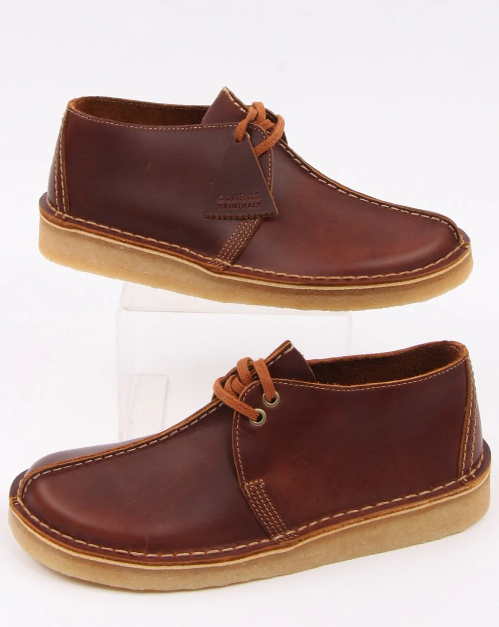 Clarks Originals Desert Trek Shoe Tan Leather