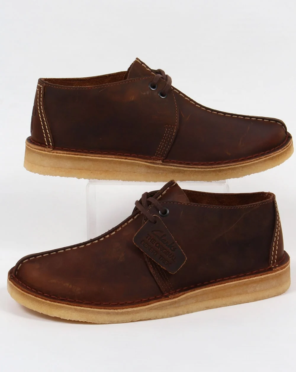 Clarks Originals Desert Trek Shoes Beeswax