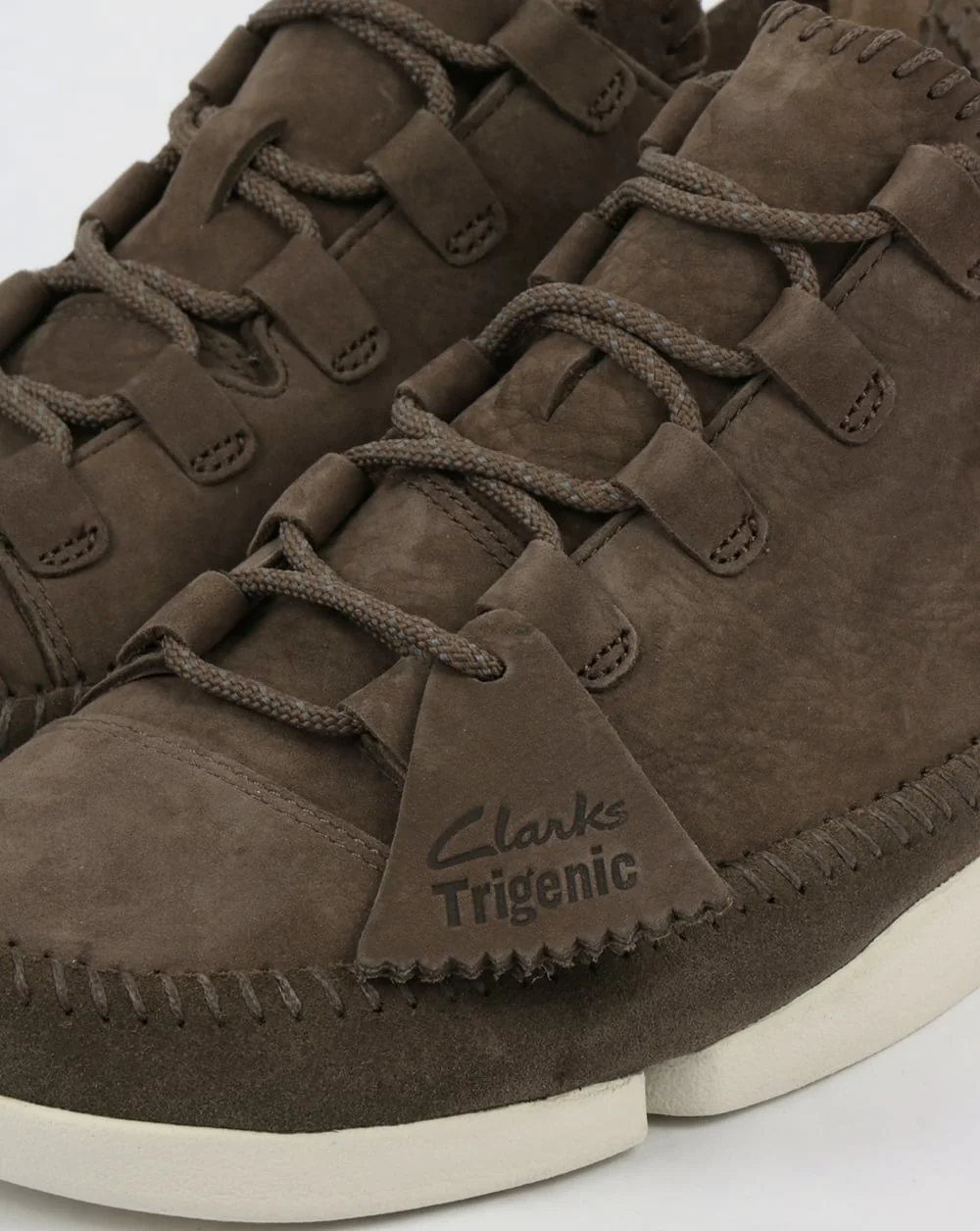 Clarks Originals Trigenic Flex 2 Grey Nubuck - Image 3