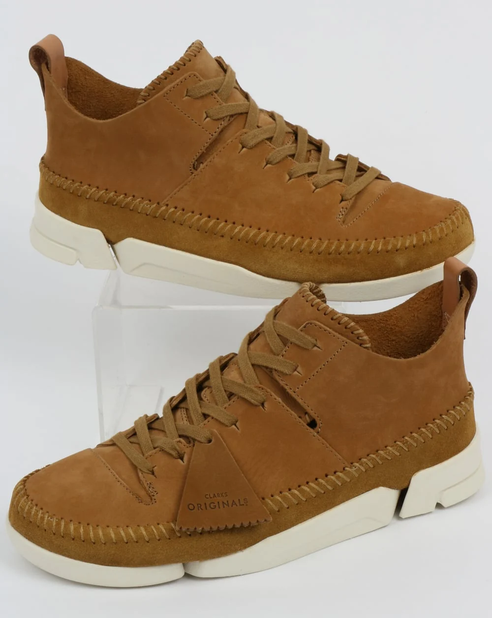 Clarks Originals Trigenic Flex Shoes Oak - Image 3
