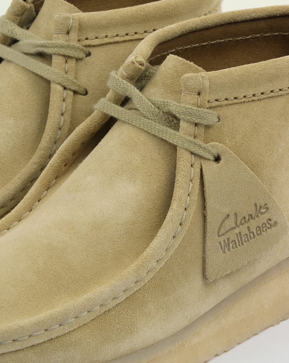 Clarks Originals Wallabee Boots Maple Suede - Image 3