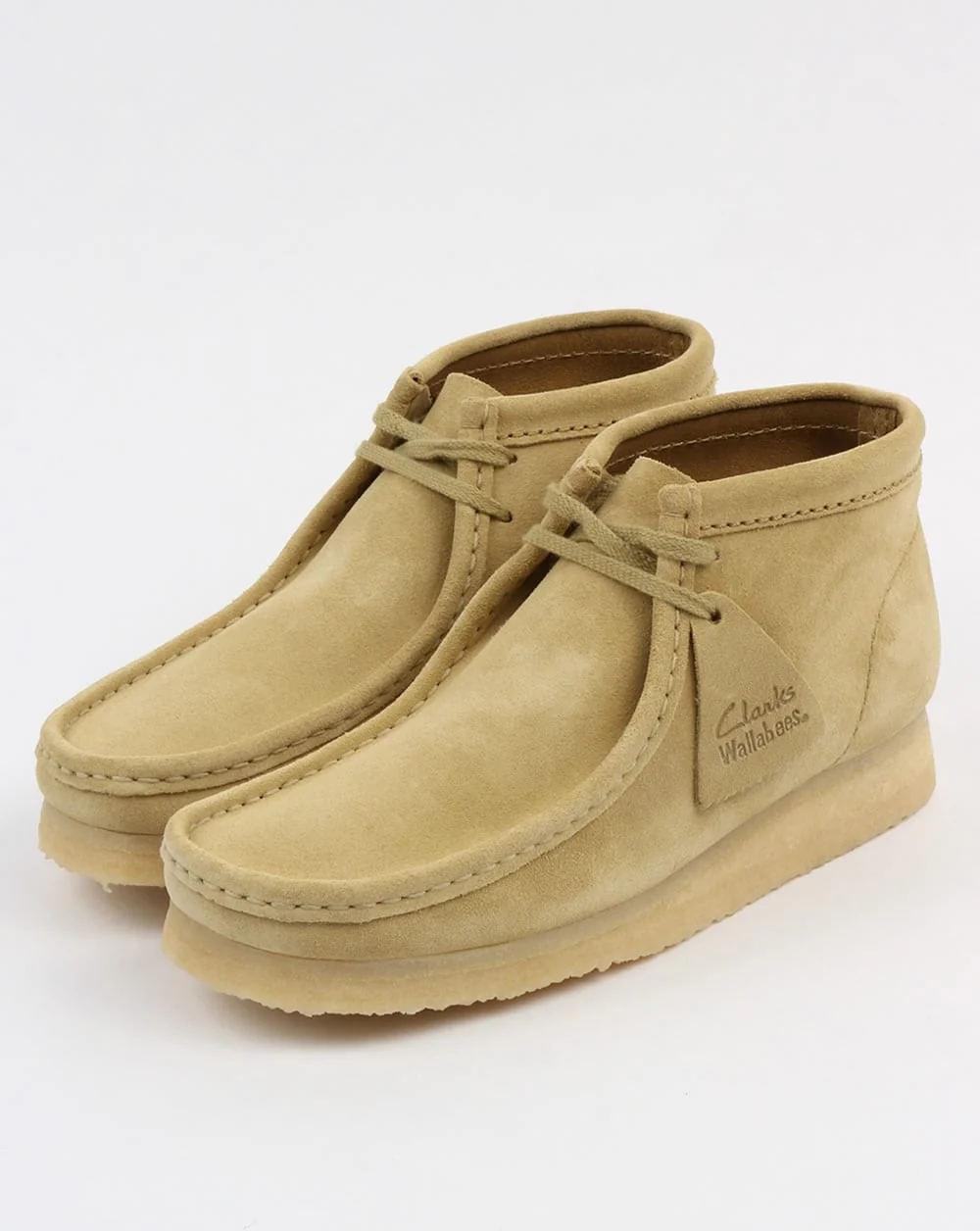 Clarks Originals Wallabee Boots Maple Suede - Image 4
