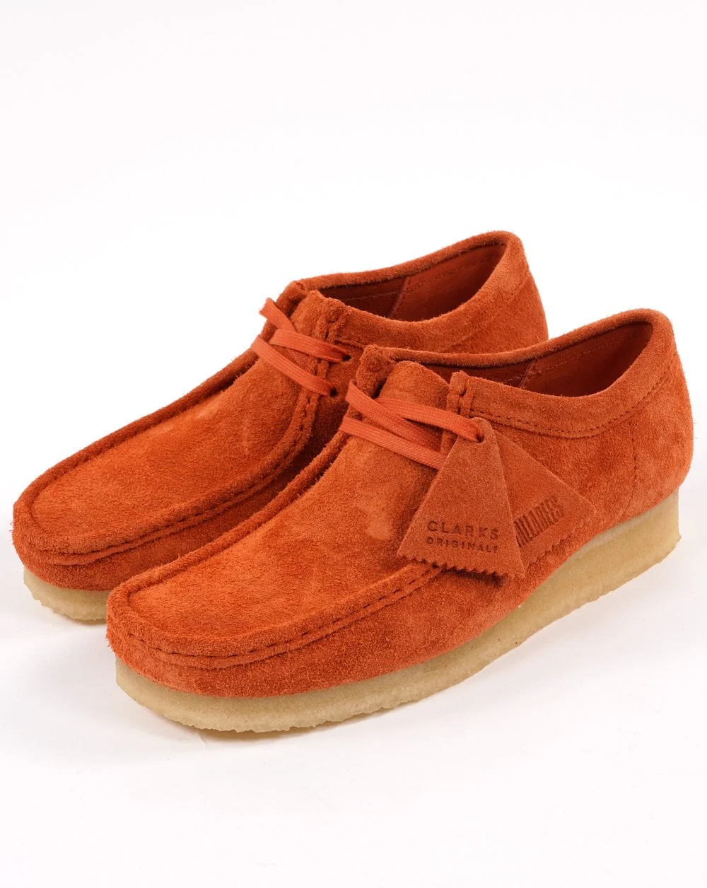 Clarks Originals Wallabee Shoe Burnt Orange