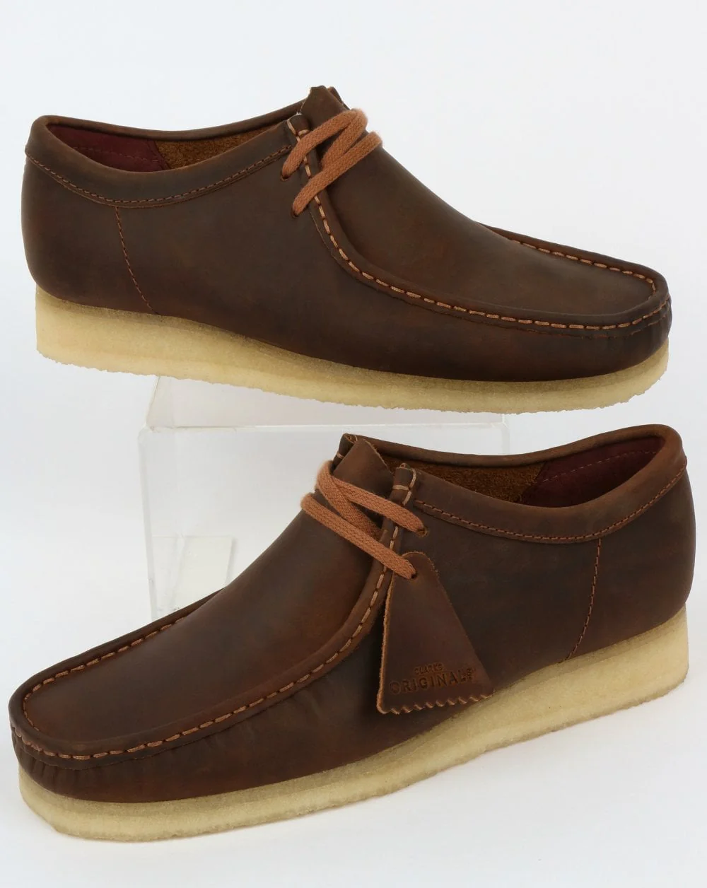 Clarks Originals Wallabee Shoes Beeswax - Image 4