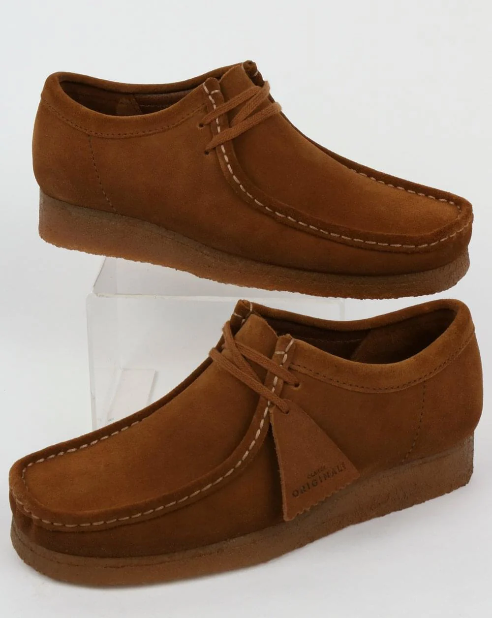 Clarks Originals Wallabee Shoes Cola Suede - Image 4