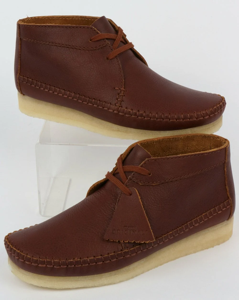 Clarks Originals Weaver Boot Tan Leather - Image 4