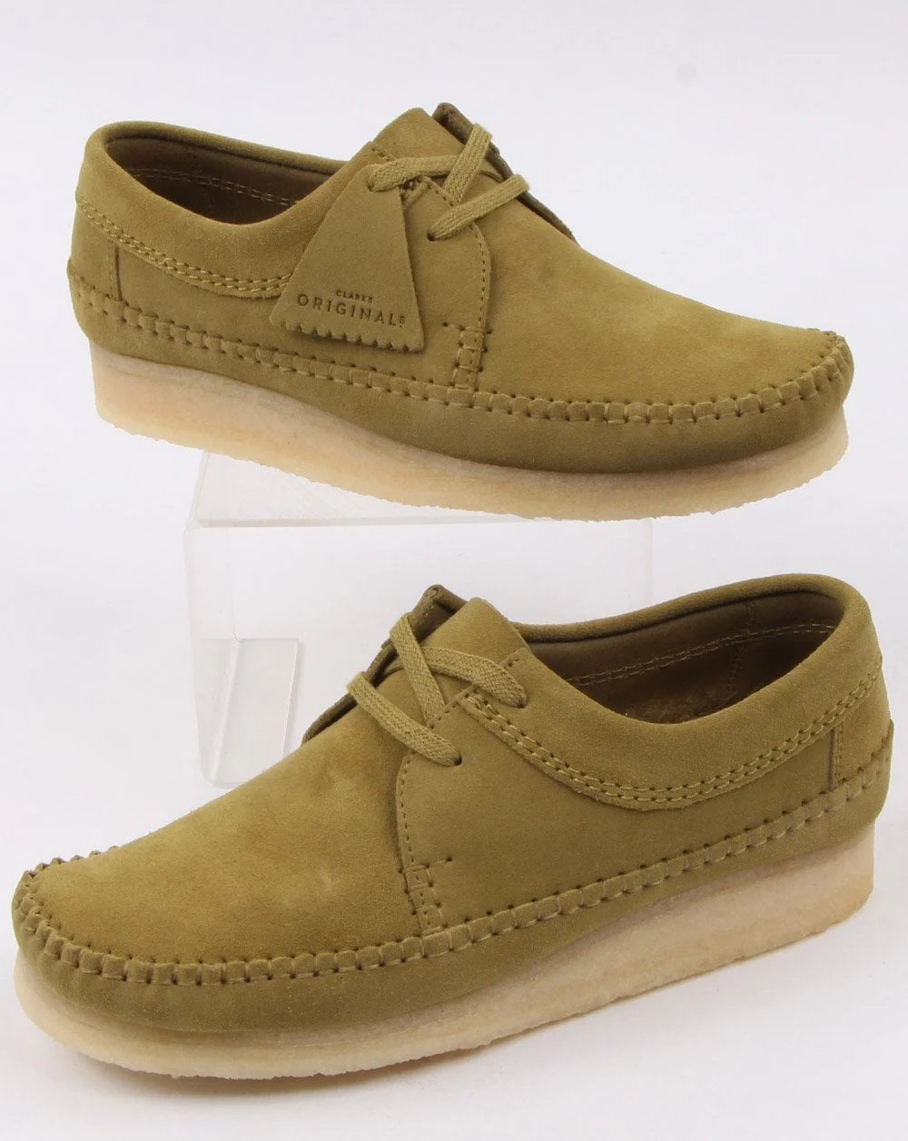 Clarks Originals Weaver Khaki Green - Image 2