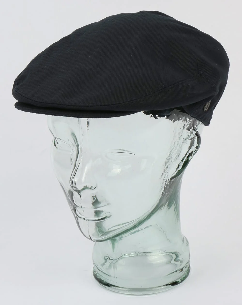 Cotton Flat Cap Navy