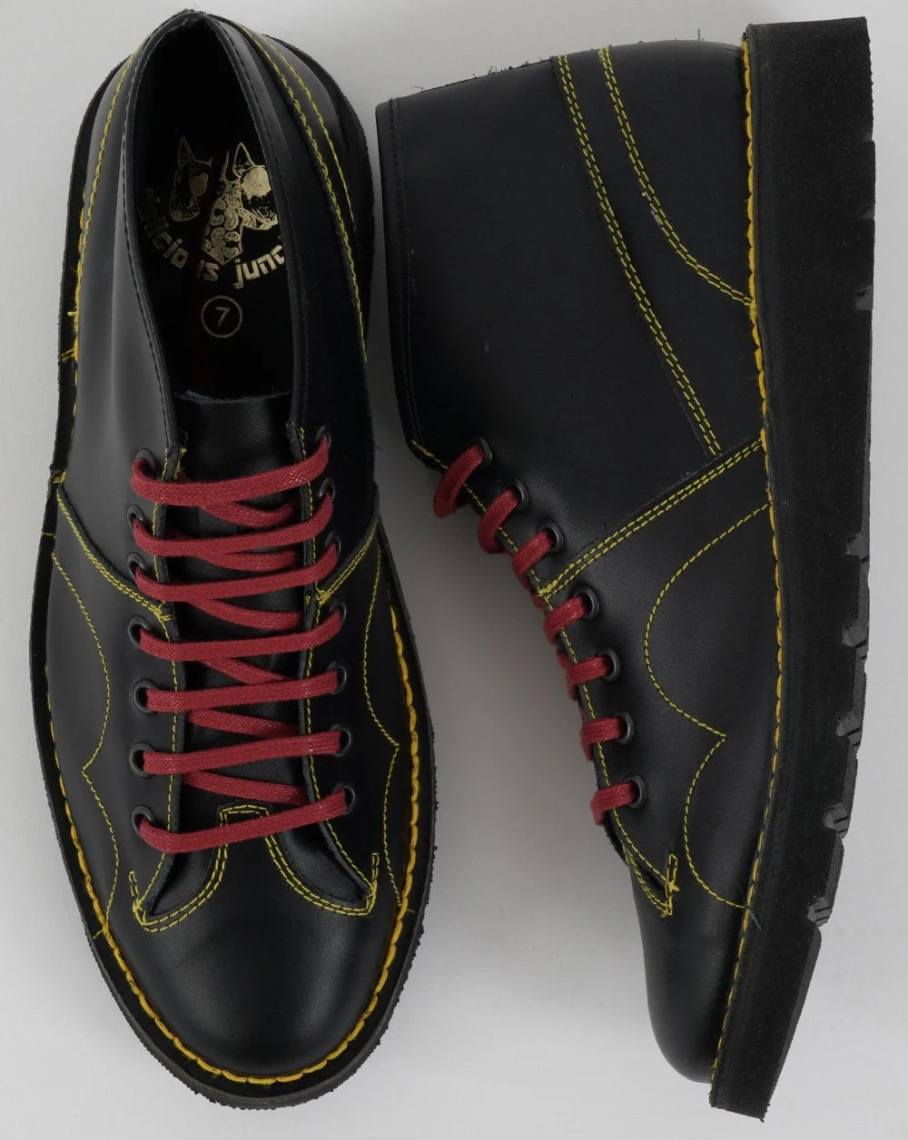Delicious Junction Monkey Boot Black - Image 2