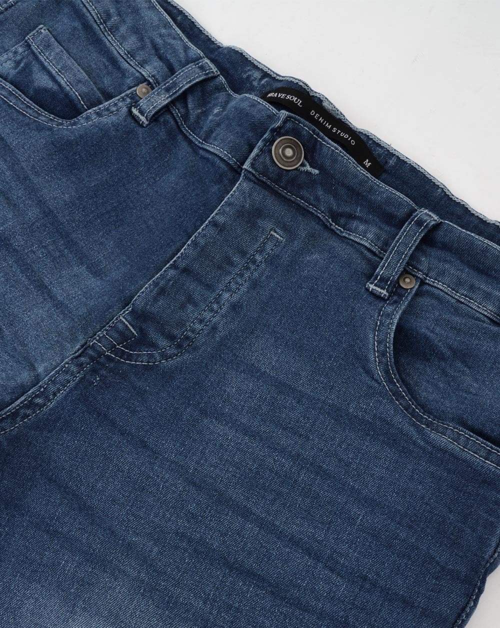 Denim Short Light Wash - Image 2