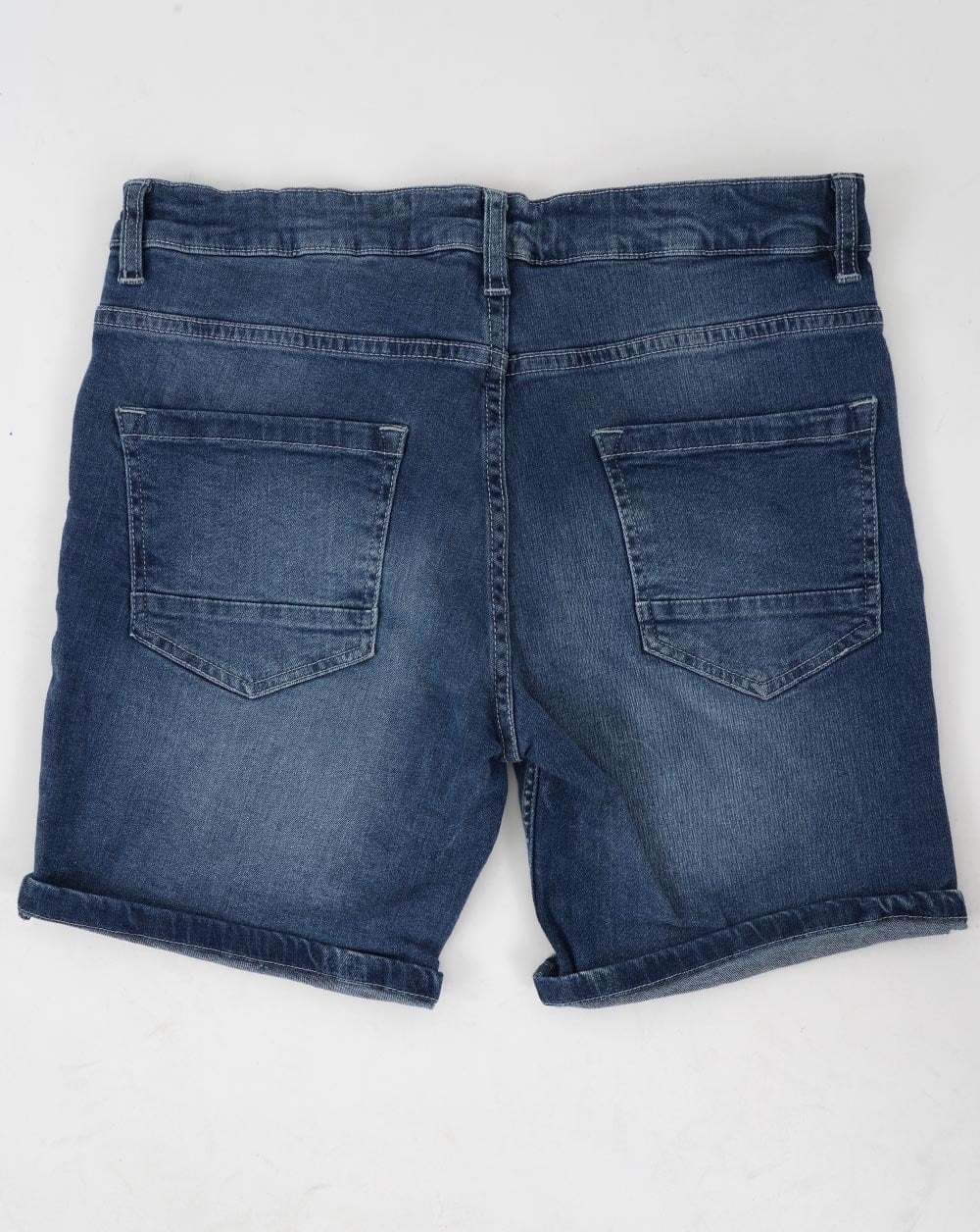 Denim Short Light Wash - Image 3