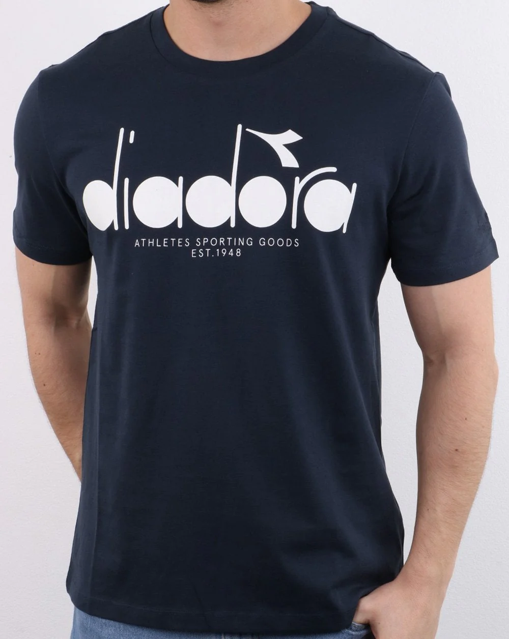 Diadora 5palle T-shirt Navy - Image 2