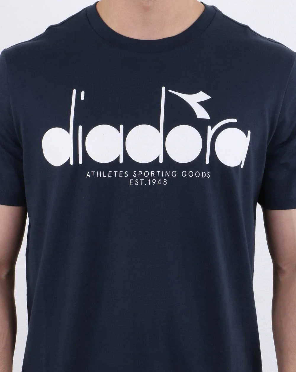 Diadora 5palle T-shirt Navy - Image 3
