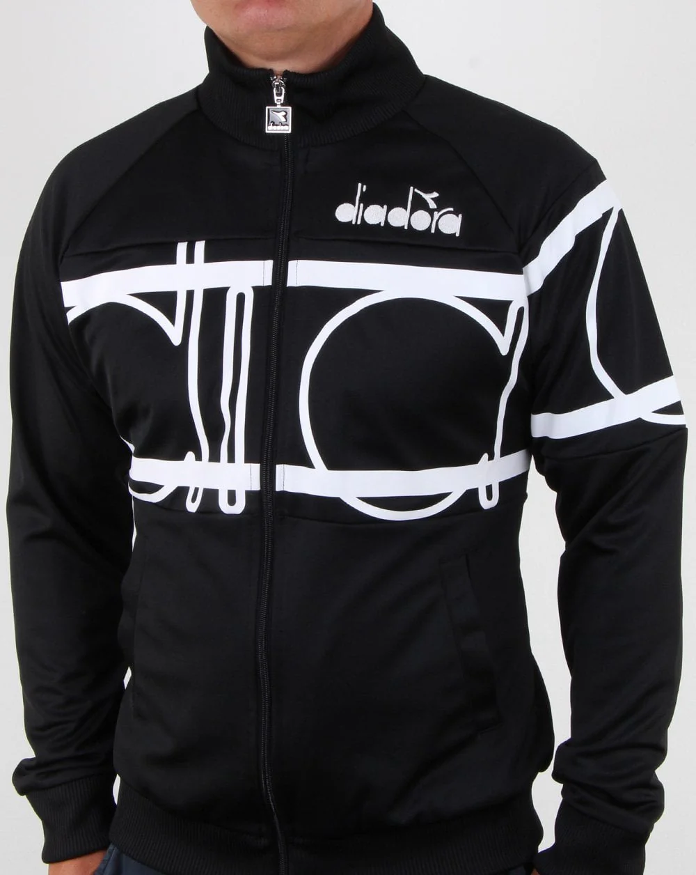 Diadora 80s Bold Jacket Black/white