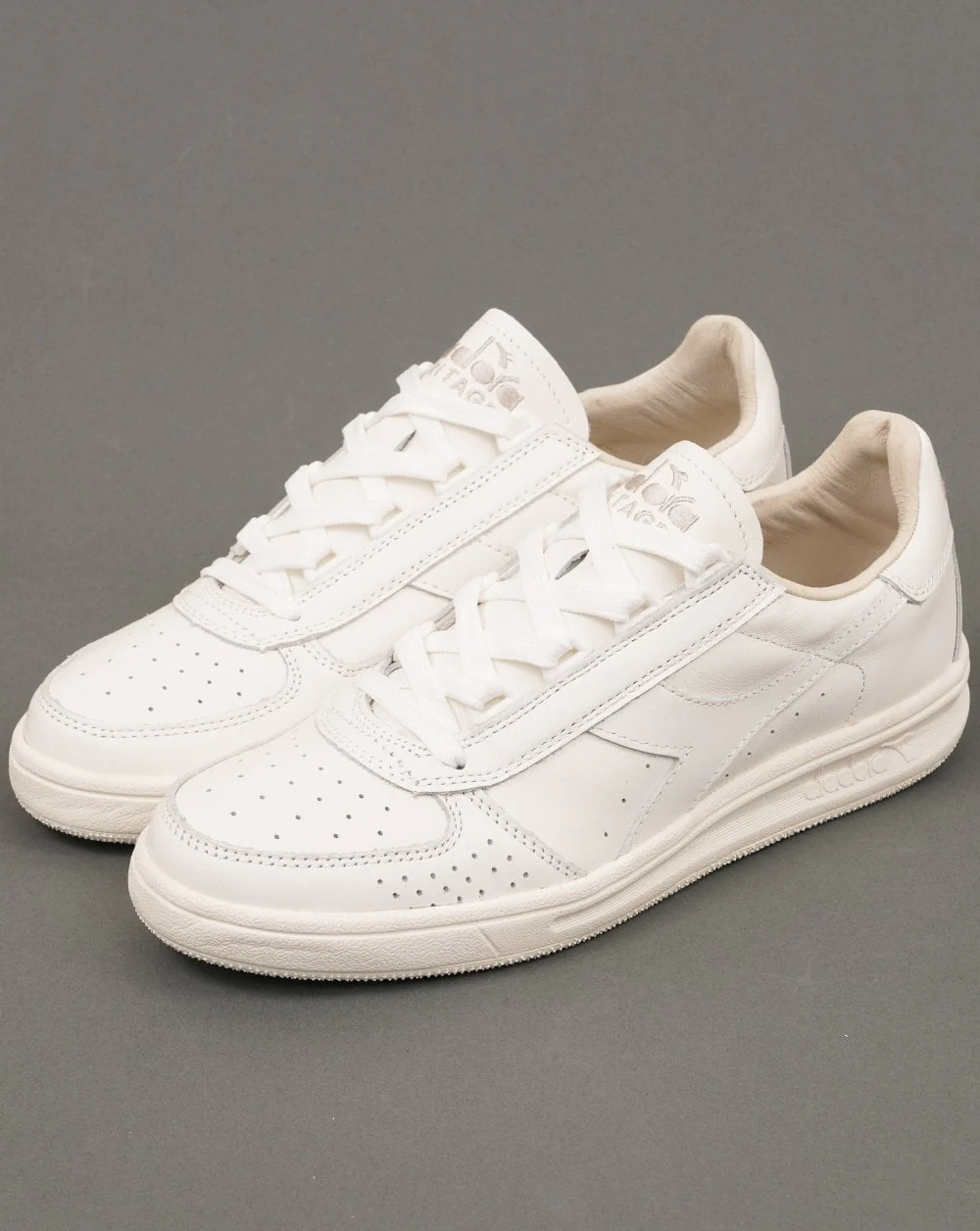 Diadora B Elite 84 Italia Trainers White/White - Image 2