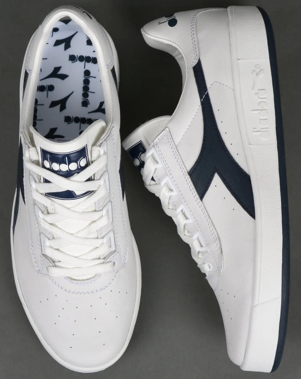 Diadora B Elite Pro Trainers White - Image 2