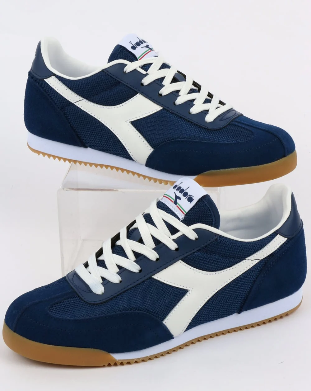 Diadora Birmingham Trainers Navy White Gum