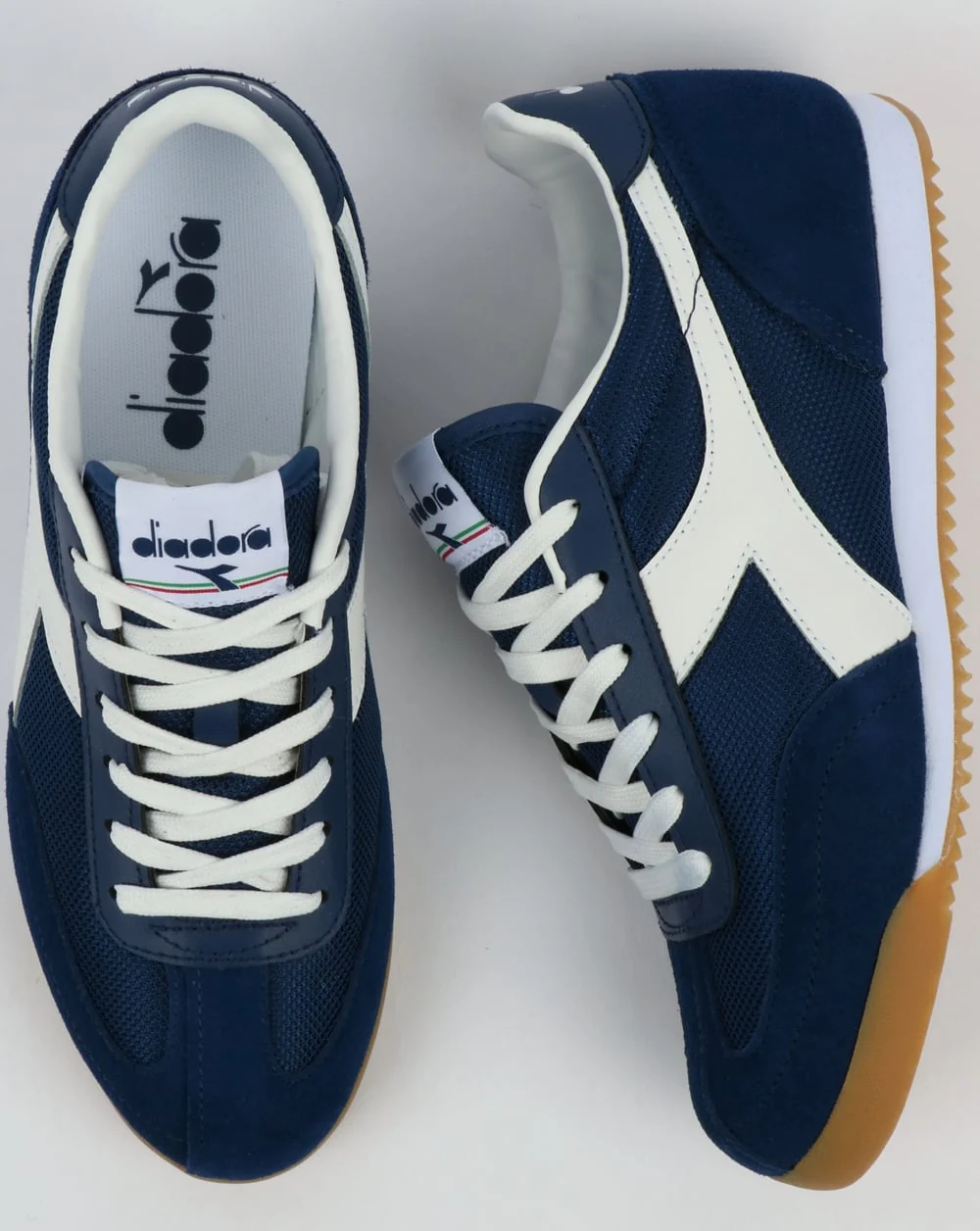 Diadora Birmingham Trainers Navy White Gum - Image 2