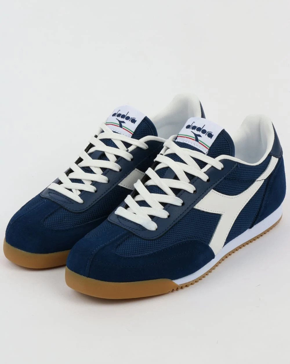 Diadora Birmingham Trainers Navy White Gum - Image 3