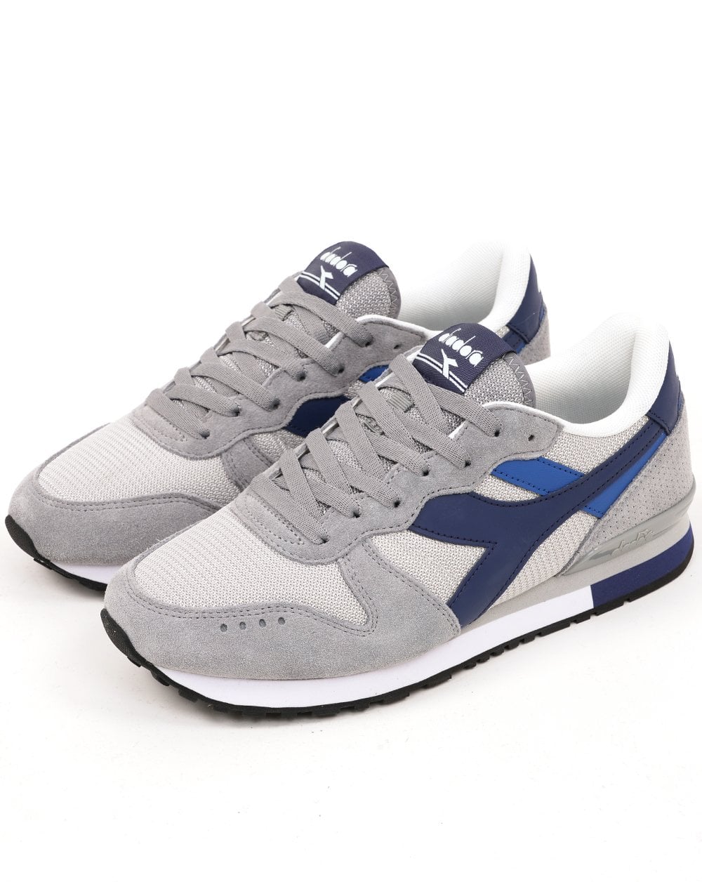 Diadora Camaro M2 Trainers Ultimate Grey/Lapis Blue - Image 3