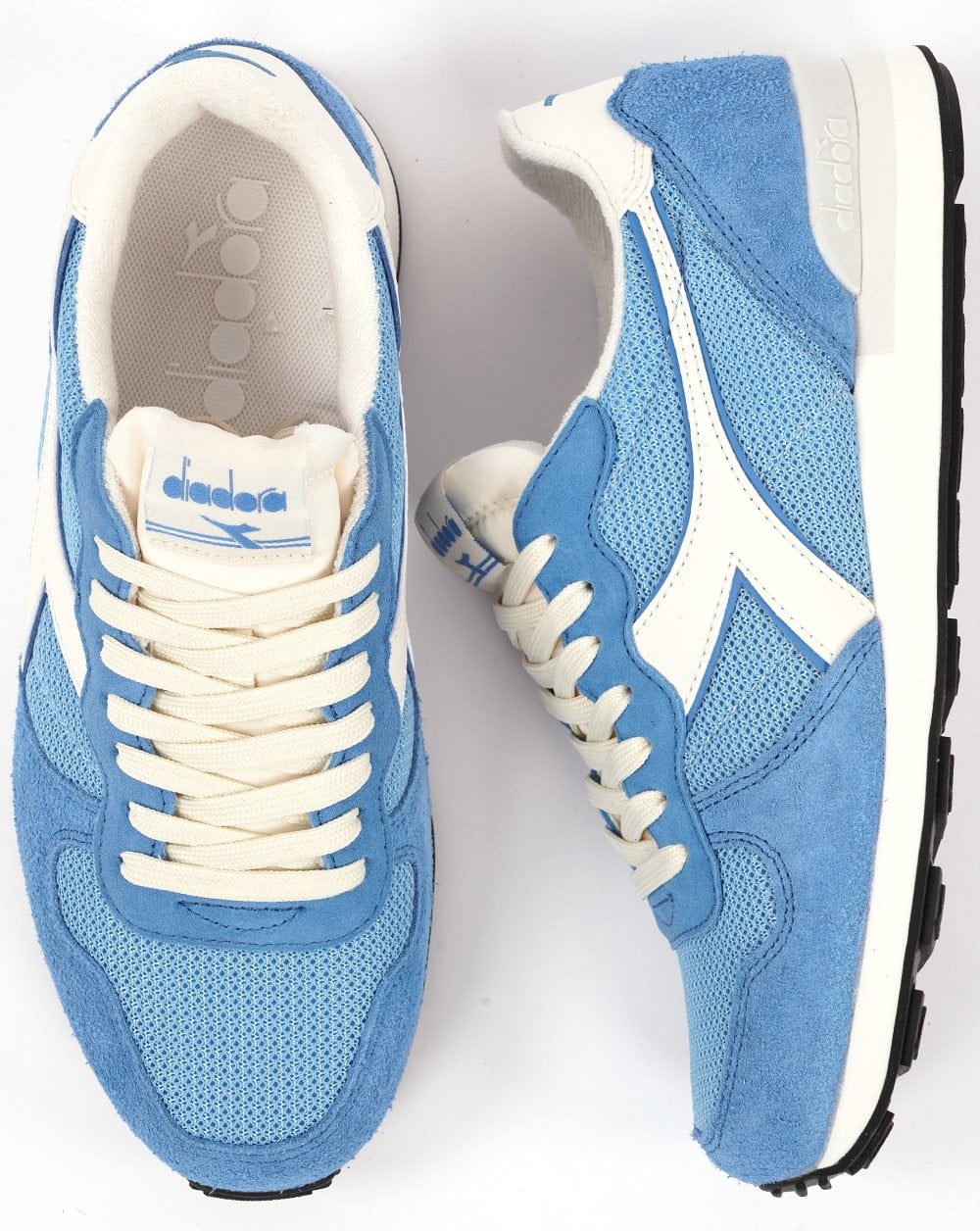 Diadora Camaro Premium Trainers Alaskan Sky Blue - Image 4