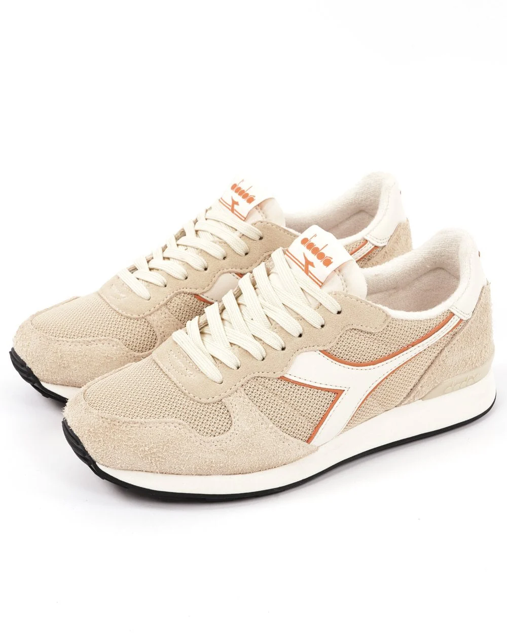 Diadora Camaro Premium Trainers Beige Biscuit - Image 2
