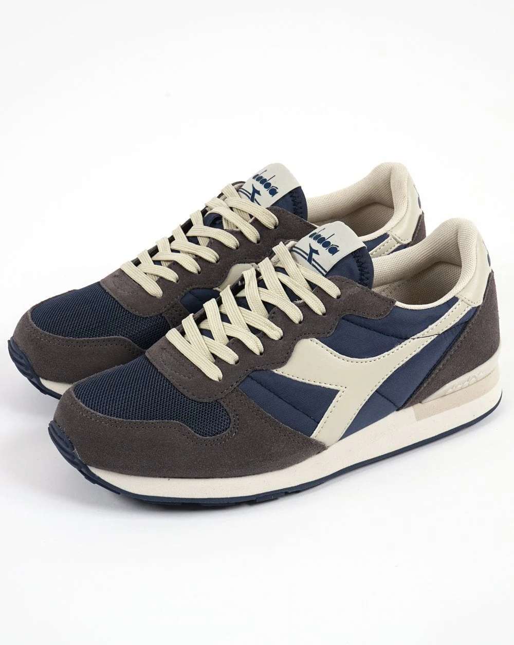Diadora Camaro Trainers Blue/Grey - Image 2