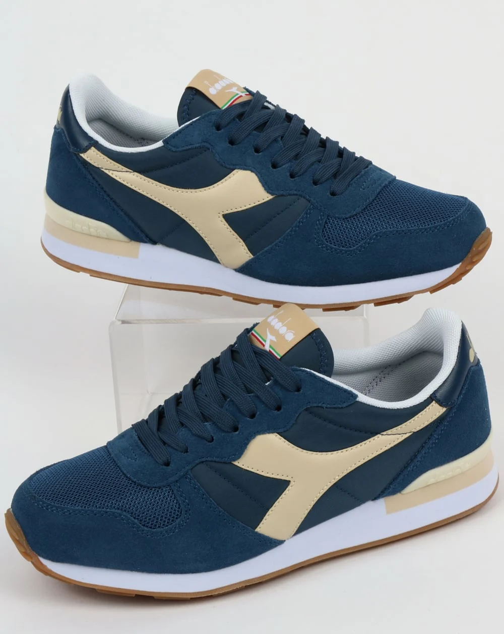 Diadora Camaro Trainers Dark Denim/Sand