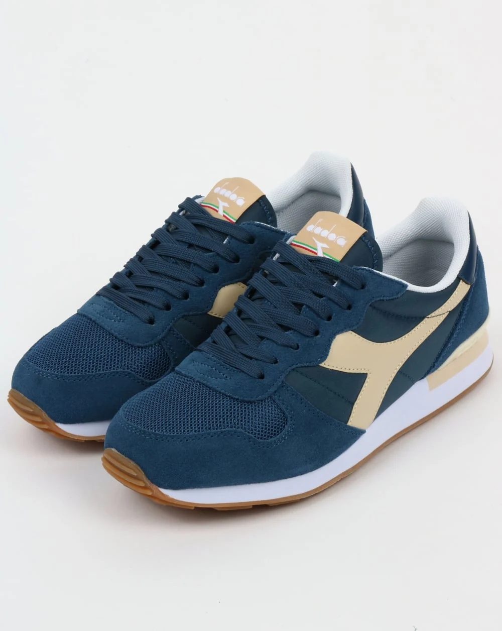 Diadora Camaro Trainers Dark Denim/Sand - Image 3