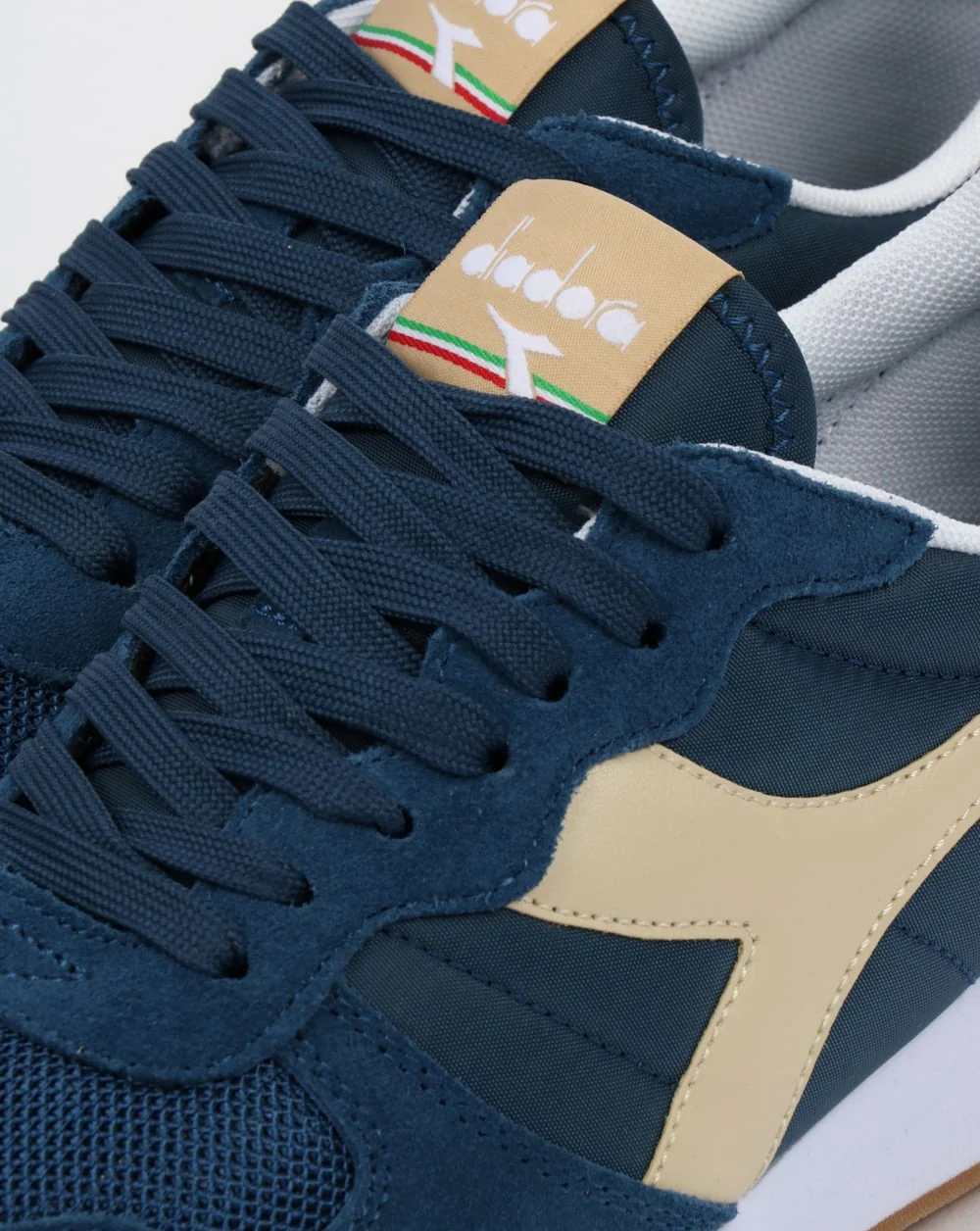 Diadora Camaro Trainers Dark Denim/Sand - Image 4