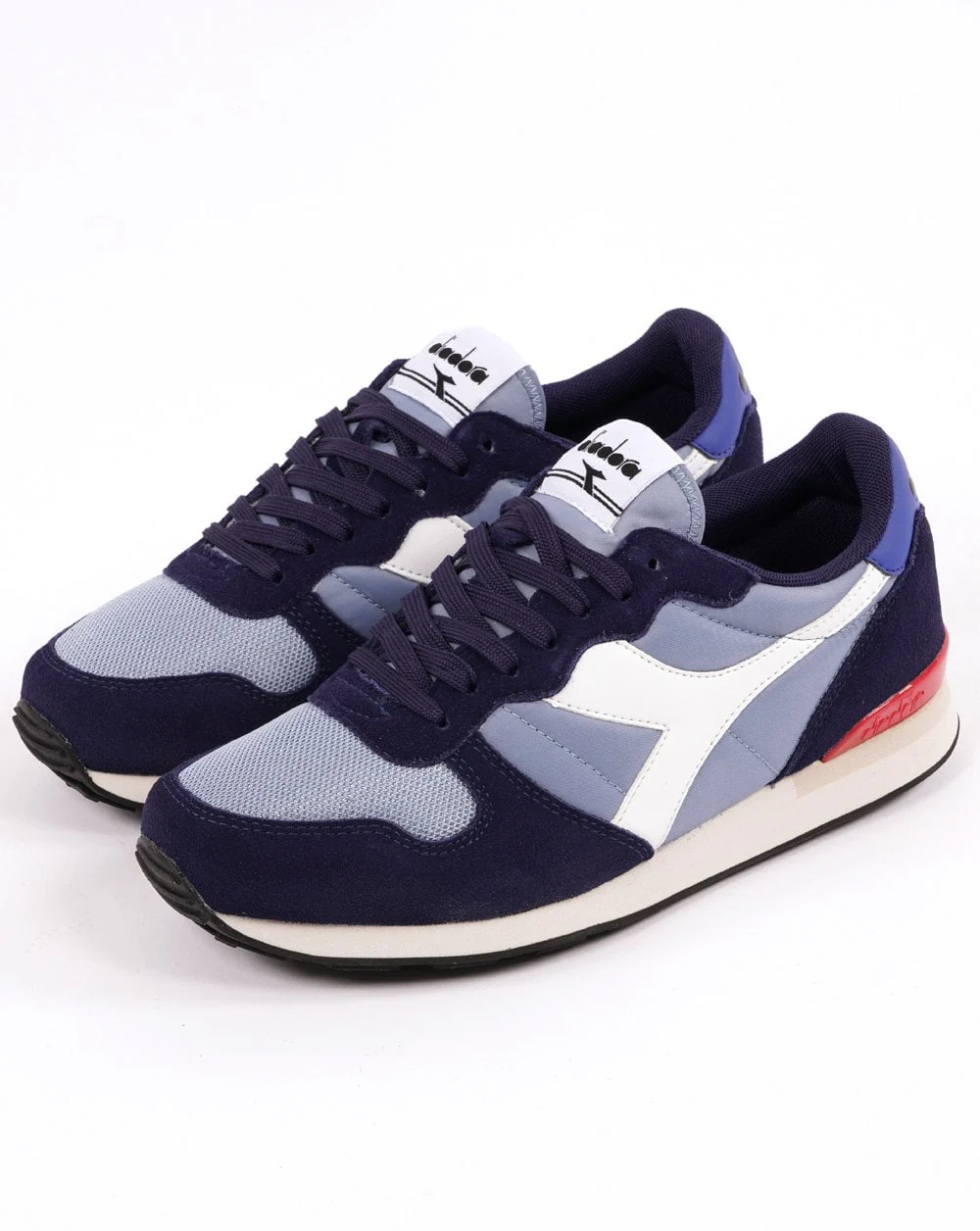 Diadora Camaro Trainers Dusty Blue/Medieval Blue - Image 2