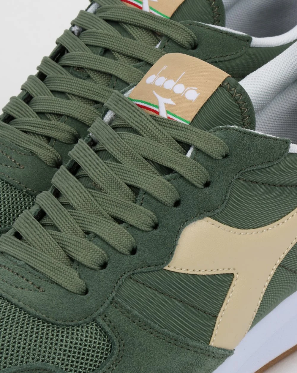 Diadora Camaro Trainers Elm Green/Sand - Image 4