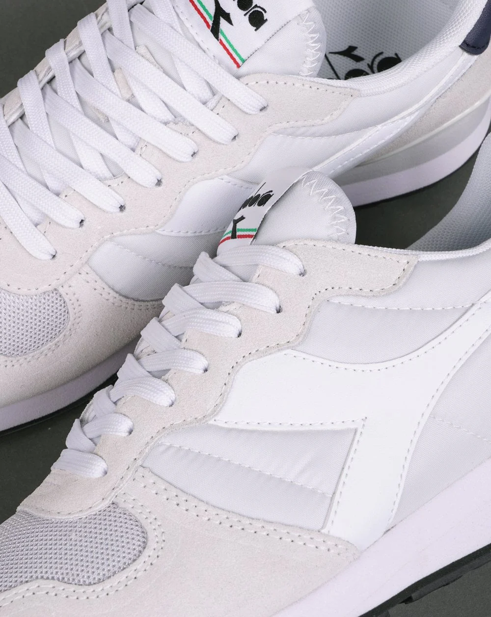 Diadora Camaro Trainers Glacier Grey/White - Image 2