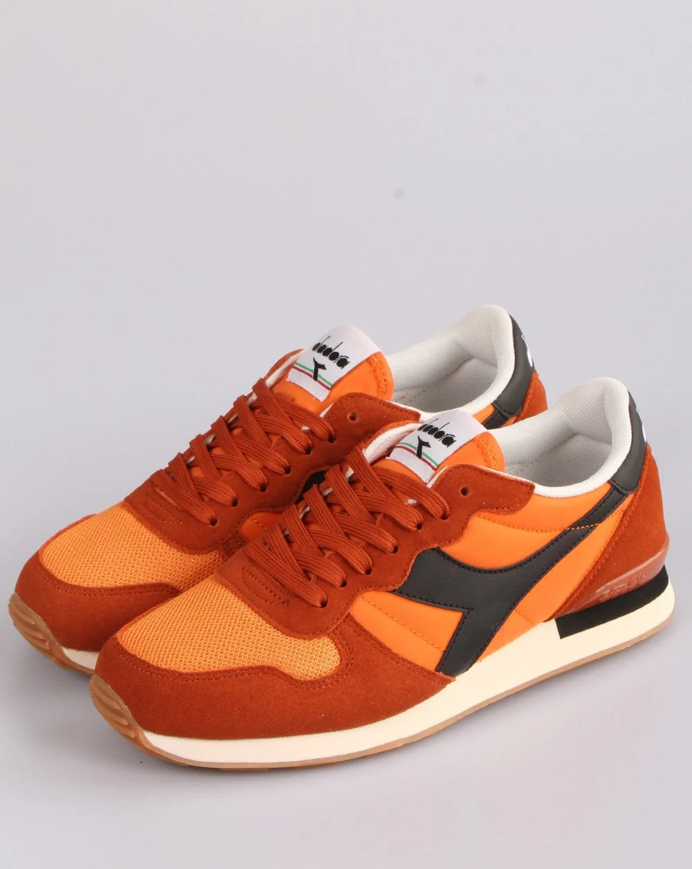Diadora Camaro Trainers Gold Flame/Black - Image 3